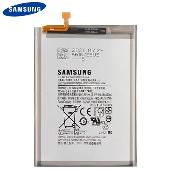 Originalni Nadomestni Telefon Baterija EB-BA217ABY Za Samsung Galaxy A21s Pristna Baterija za ponovno Polnjenje 5000mAh Z Brezplačno Orodja