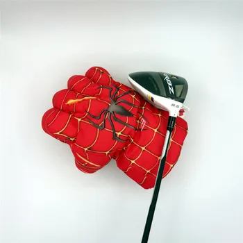 Rdeča Strani Pest Gonilnik za Golf Headcover 460cc Pajek Boks Lesa Golf Kritje Klub Golf Pribor Novost Super Darilo