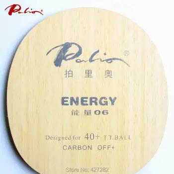 Original Palio energije 06 namizni tenis rezilo posebno za 40+ novega materiala, namizni tenis lopar igra hitri napad zanke ogljikovih rezilo