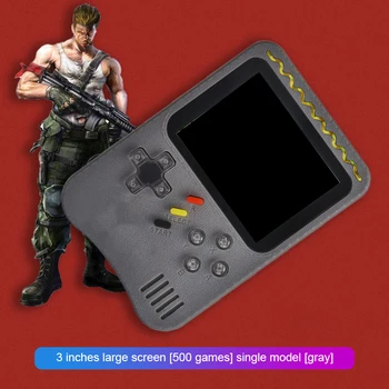 500 V 1 Gameboy Retro Video Igra Konzola Ročni Igra Prenosnih Pocket Igre Konzole Za Otroke Darilo Mini Ročni Igralec 3,0 Palca