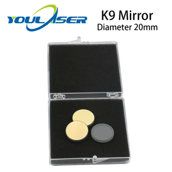 Premer 20 mm, K9 CO2 laser razmislek ogledalo glassmaterial z zlato prevleko za laserski rezalni Stroj graverja