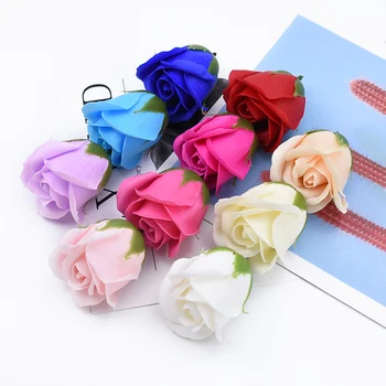 50/100 Kosov Vrtnice Milo cvet dom dekoracija dodatna oprema poroka poročni potrditev diy darila polje album umetno cvetje