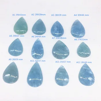 New vroče prodaje Narave aquamarines obesek čar za DIY ogrlica za ženske, nakit, darilo res Kamen obeski