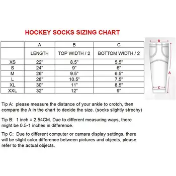 Hokej na ledu nogavice usposabljanje nogavice poliester praksi nogavice hokejska oprema