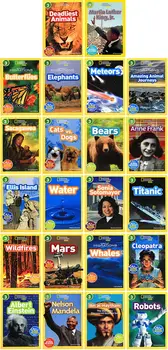 25 Knjig National Geographic Kids Bralci Ravni 3 Tekoče Bralec Angleščini Branje Knjig Pekel Visoka Šola Življenja