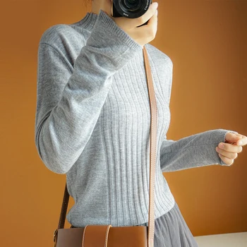 ženske pulover pozimi nove Mehke Tanke Kože prijazen udobje turtleneck kašmir ženski pulover z dolgimi rokavi priložnostne plesti pullov
