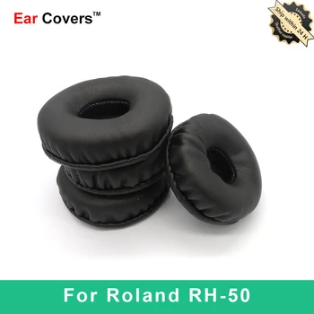 Blazinic Za Roland RH50 TH 50 Slušalke Earpads Zamenjava za Slušalke Ear Pad PU Usnje Goba Pene