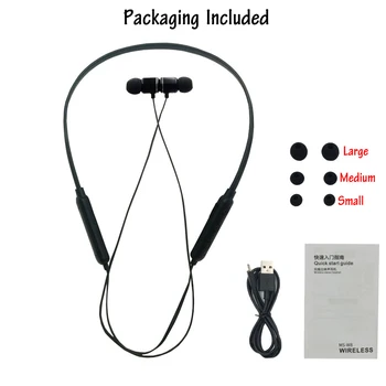 Obdavčljivi Bluetooth Slušalke Brezžične Slušalke Stereo Slušalke Šport Slušalka Bluetooth Čepkov HiFI Bas Hands-free (z mic