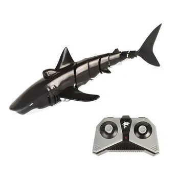 2.4 G S Svetlobo Simulacije Remote Control Shark Vodni curek Igrača Vodoodporno RC Živali Trikov Na Štirih Način, Kopalnica, Plavanje Igrače