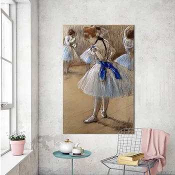 HDARTISAN Slika Platno Umetnosti Edgar Degas Priprava Plesalka Klasičnega Stenske Slike Za Dnevni Sobi Doma Dekor Natisnjeni Slikarstvo
