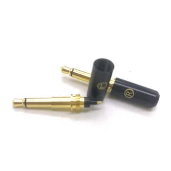 Thouliess pozlačeni Priklopi Slušalke Slušalke Večino Zatiči za Meze 99 Classics/t1 t5p/D7100 D600 Slušalke kabel