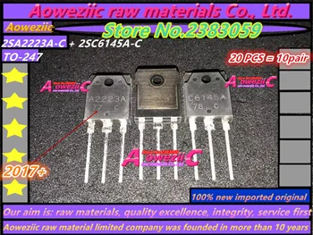 Aoweziic novih, uvoženih original 2SA2223A-C 2SC6145A-C 2SA2223A 2SC6145A A2223A C6145A ZA-247 Ojačevalnik Tranzistor