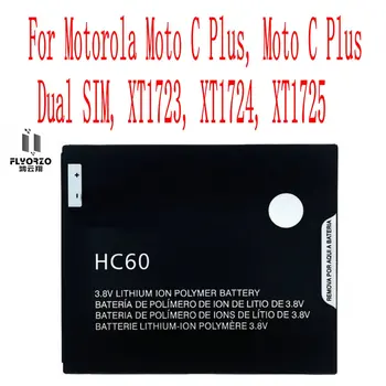 Brand new Visoke Kakovosti 4000 mah HC60 Baterija Za Motorola Moto C Plus, Moto C Plus, Dual SIM, XT1723, XT1724, XT1725 Mobilni Telefon