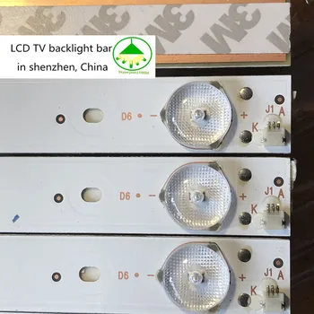 10pcs/Lot 6 luči, 32 cm, 59 cm, splošno LCD TV, osvetlitev ozadja , LED luči, trakovi, Changhong, Hisense, TCL, splošne 32 palčni 3V