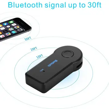 Bluetooth Sprejemnik 3,5 mm Avto Brezžični vmesnik za Prostoročno Telefonski Klic AUX Glasbe, Audio Oddajnik Sprejemnikom Za Avto PC Slušalke