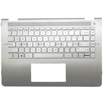 Laptop podpori za dlani Zgornji Primeru, da NAS, Če je Tipkovnica Za HP Paviljon X360 14M 14-BA 100TX 048TX 114DX 015DX 924117-001 924115-001