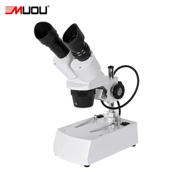 Povečava 20x 40x 80X strokovno Spajkanje kateri je daljnogled HD stereo mikroskop gor/dol LED svetlobni vir telefon popravila PCB industrijske