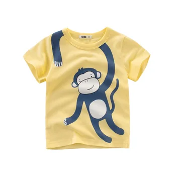 2020 otroška T-majice za Dekleta, Vrhovi Otroci Tshirt Fantje Dinozaver Majice Oblačila Fantje T Shirt Rojstni dan Otroka, T-majica za Fante