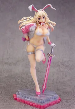 Nov 28 cm Velik obseg Anime Slika Skytube Zimakupiza za Saitom Sexy Zajček Dekle Akcijska Figura, Zbirka Model igrača, lutka