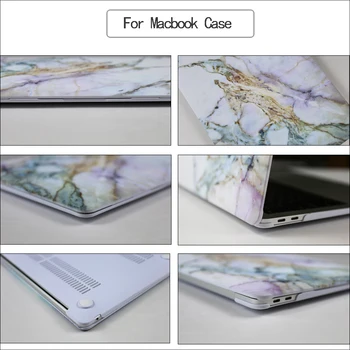 Marmor Laptop Primeru Za MacBook Pro 13 Primeru 2020 A2338 M1 Čip A2337 macbook Air 13 Primeru 2019 Pro 16 A2141 11 Pro 15 pokrov